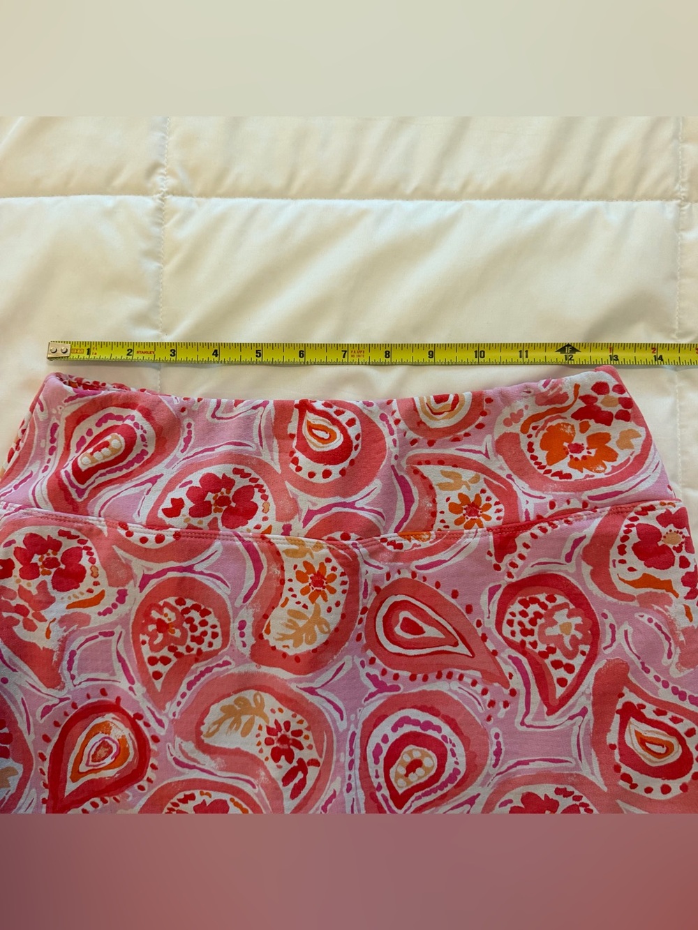 IBKUL Pink Red Orange Paisley Print Golf Skort ⛳️ - Picture 7 of 8